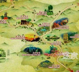 攀枝花景点地图(长沙景点地图)